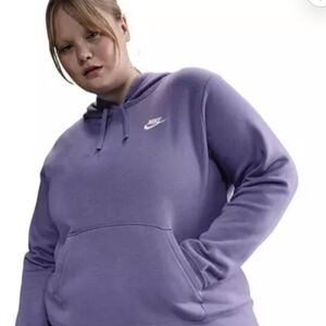 Nike Women's Purple Hoodie